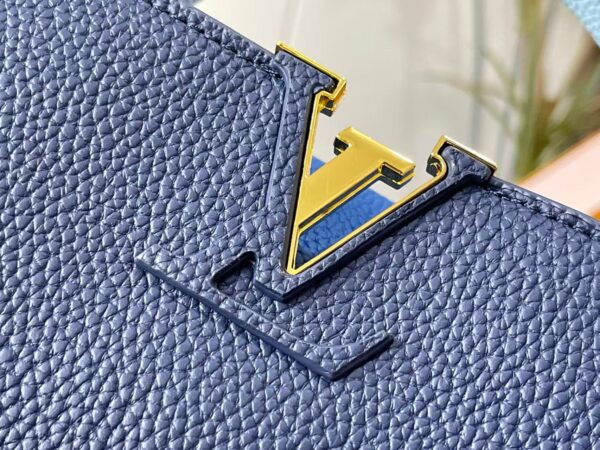 1:1 Replica Louis Vuitton LV Capucines BB Blue Luxury Bag For Women - 10.6in/27cm
