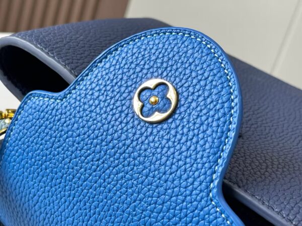 1:1 Replica Louis Vuitton LV Capucines BB Blue Luxury Bag For Women - 10.6in/27cm