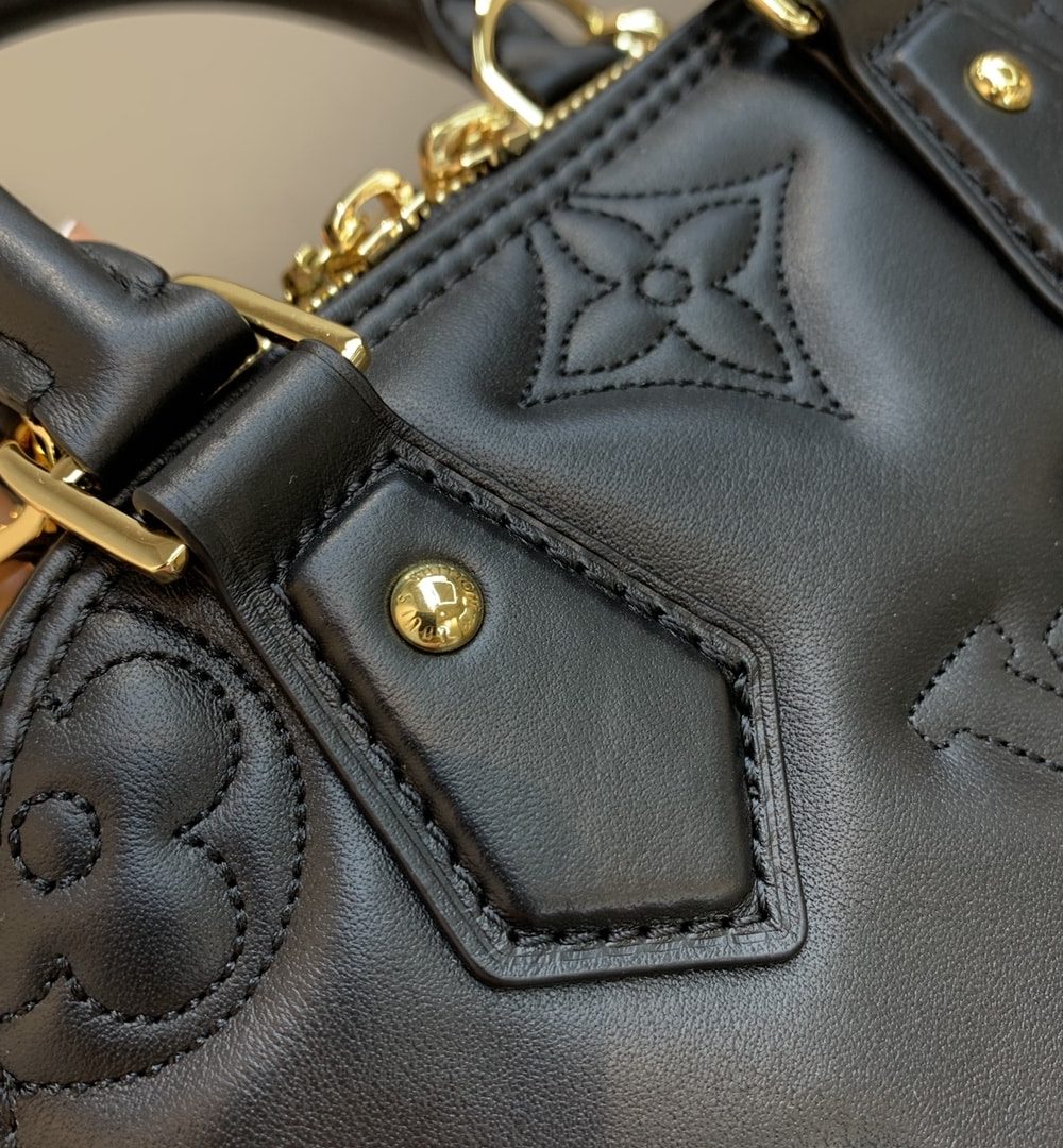 1:1 Replica Louis Vuitton LV Alma BB Bubblegram Leather Exclusive Bag For Women M59793 - 9.6in/ 24.5cm