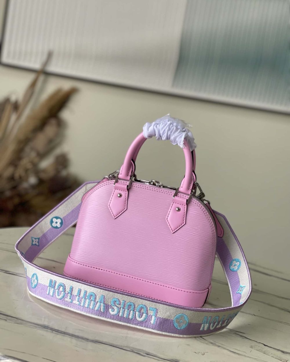 1:1 Replica Louis Vuitton LV Alma BB Epi Leather Black/ Exclusive Bag For Women M59217 - 9.2in/ 23.5cm