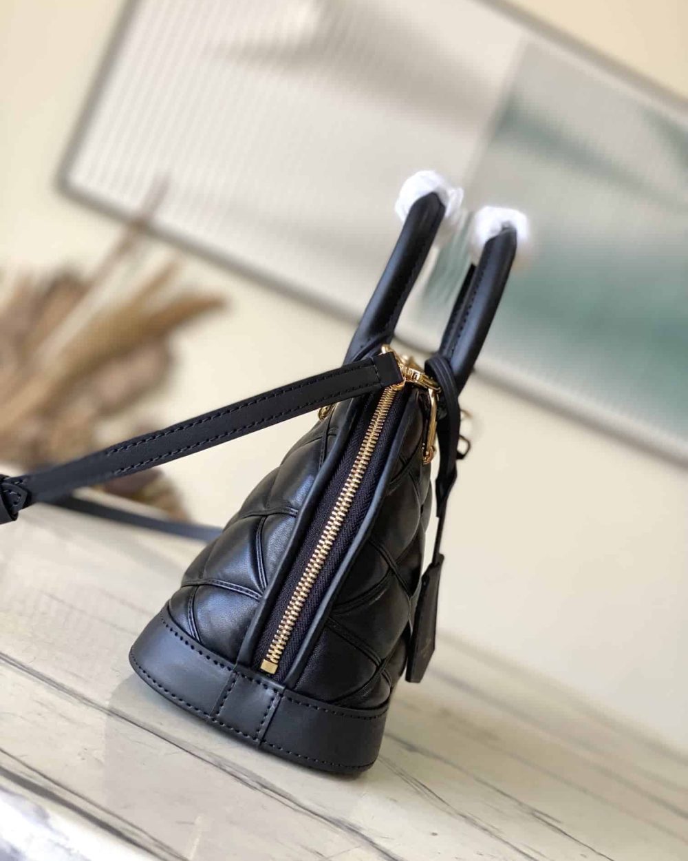 1:1 Replica Louis Vuitton LV Alma BB Malletage Leather Exclusive Bag For Women M23666 - 9.2in/ 23.5cm