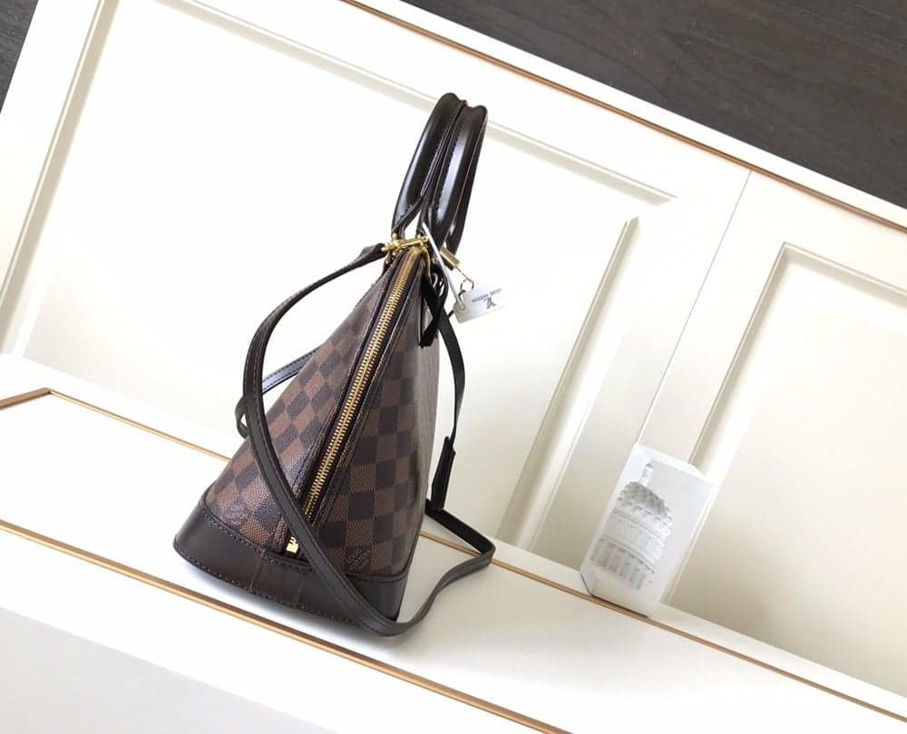 1:1 Replica Louis Vuitton LV Alma PM Damier Ebene Canvas Exclusive Bag For Women N53151 - 12.6in/ 32cm