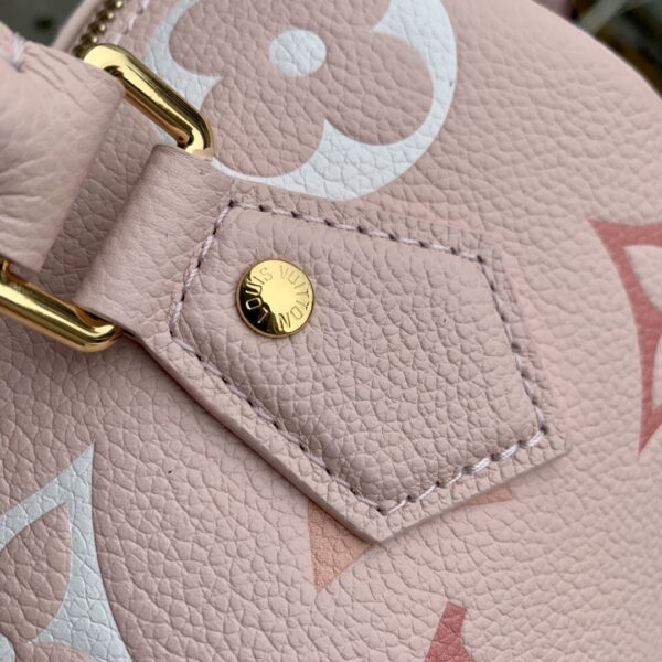 1:1 Replica Louis Vuitton LV Speedy Bandoulière 20 Monogram Empreinte Leather For Women M46518- 8.1 Inches/ 20.5 Cm