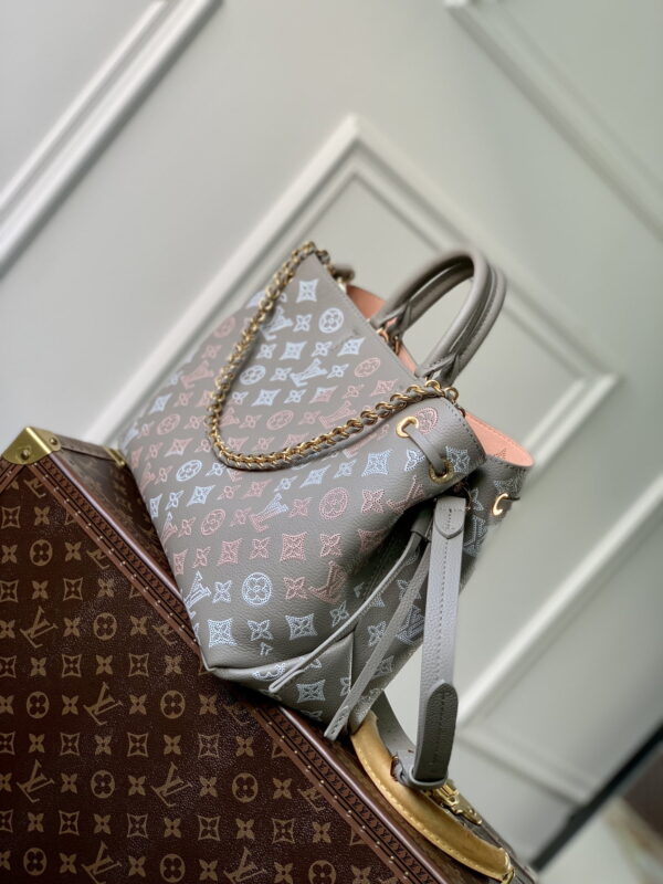 1:1 Replica Louis Vuitton LV Bella Tote Mahina Leather Exclusive Bag For Women M23395 - 12.6 Inches/ 32 Cm