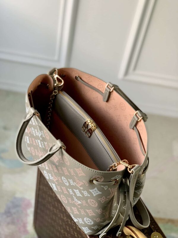 1:1 Replica Louis Vuitton LV Bella Tote Mahina Leather Exclusive Bag For Women M23395 - 12.6 Inches/ 32 Cm