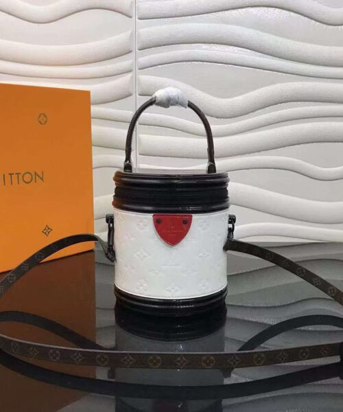 1:1 Replica Louis Vuitton LV Cannes Monogram White Luxury Bag For Women M20487 - 17cm/6.7in
