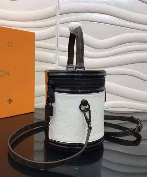1:1 Replica Louis Vuitton LV Cannes Monogram White Luxury Bag For Women M20487 - 17cm/6.7in