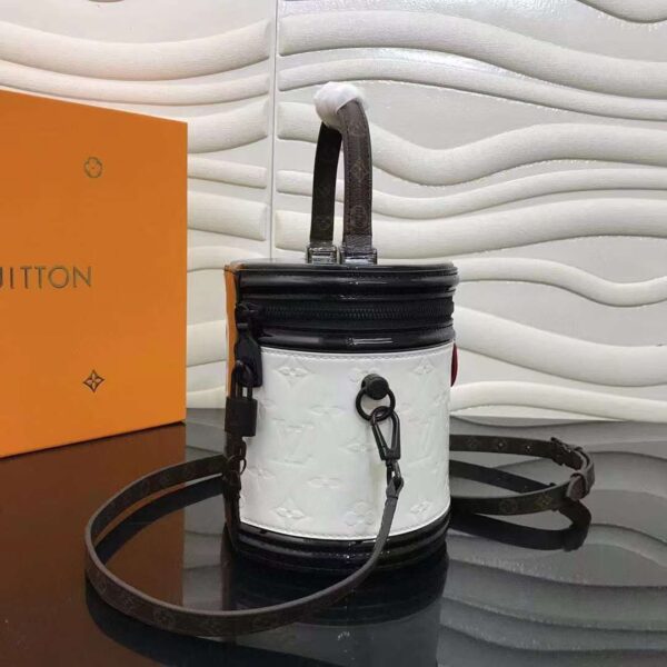 1:1 Replica Louis Vuitton LV Cannes Monogram White Luxury Bag For Women M20487 - 17cm/6.7in