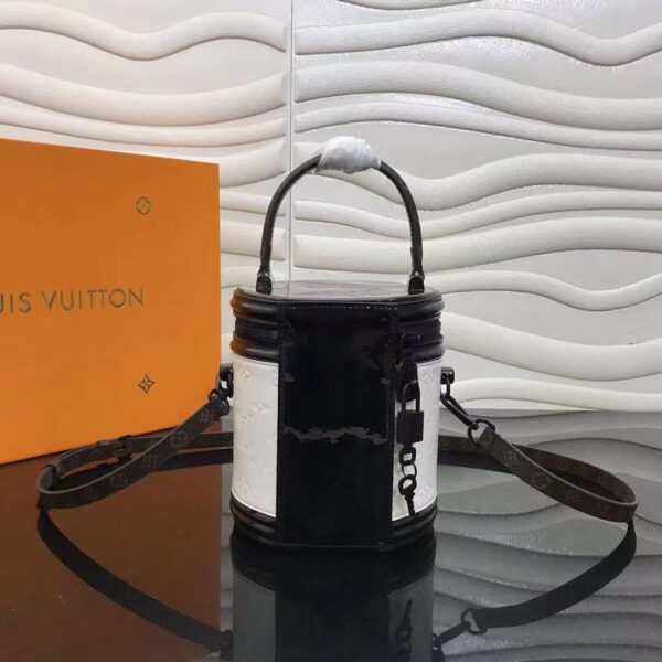 1:1 Replica Louis Vuitton LV Cannes Monogram White Luxury Bag For Women M20487 - 17cm/6.7in