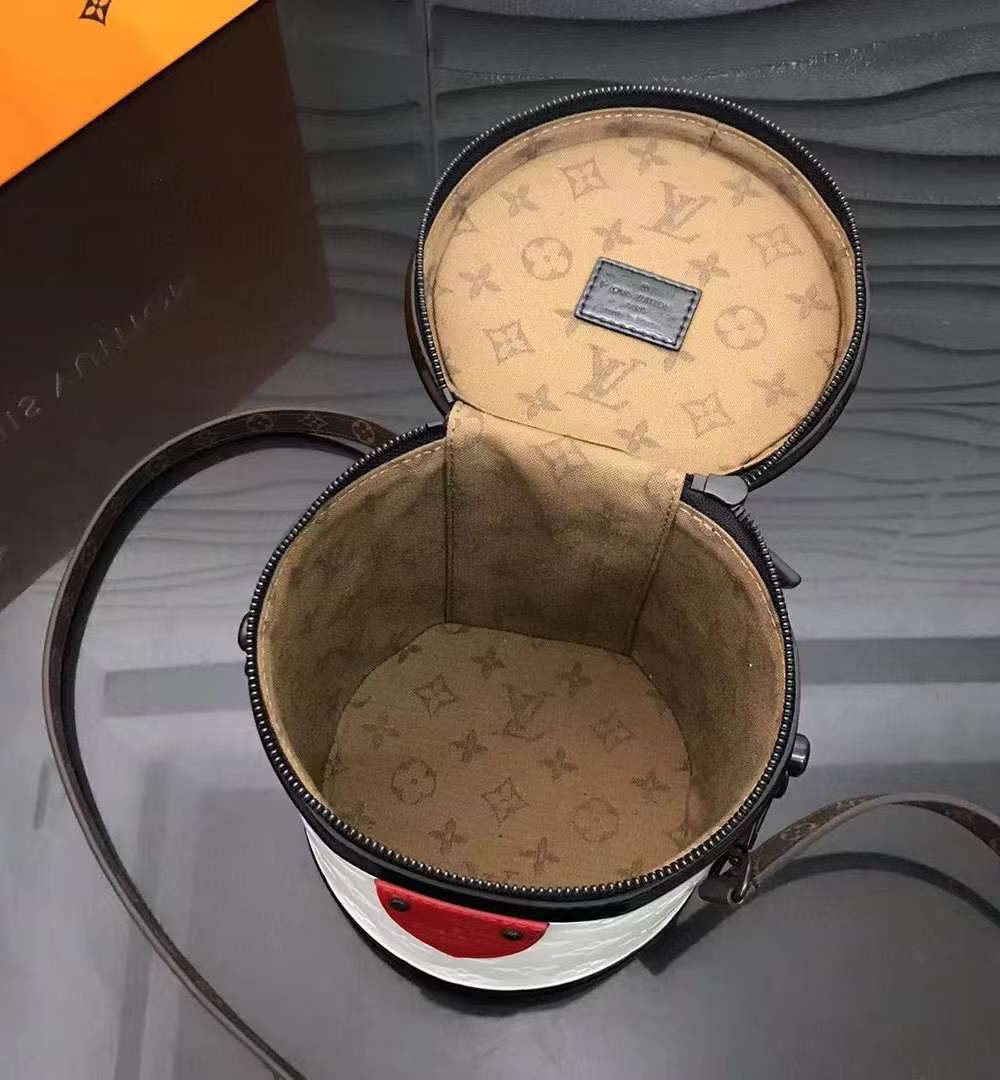 1:1 Replica Louis Vuitton LV Cannes Monogram White Luxury Bag For Women M20487 - 17cm/6.7in