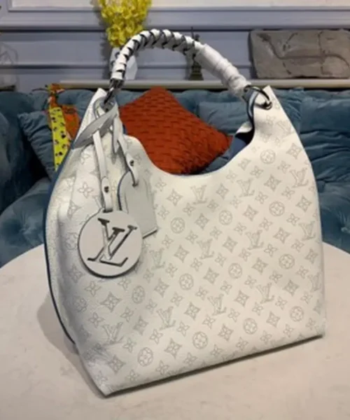 1:1 Replica Louis Vuitton LV Carmel Hobo Bag Ivory Luxurious Bag For Women - 13.8in/40cm