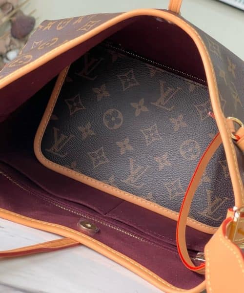 1:1 Replica Louis Vuitton LV CarryAll PM Monogram Canvas Essential Bag For Women M46203 - 11.4 Inches/ 28.9 Cm