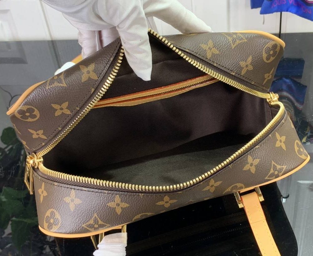 1:1 Replica Louis Vuitton LV Cité Bag Brown 26cm/ 10.2 in