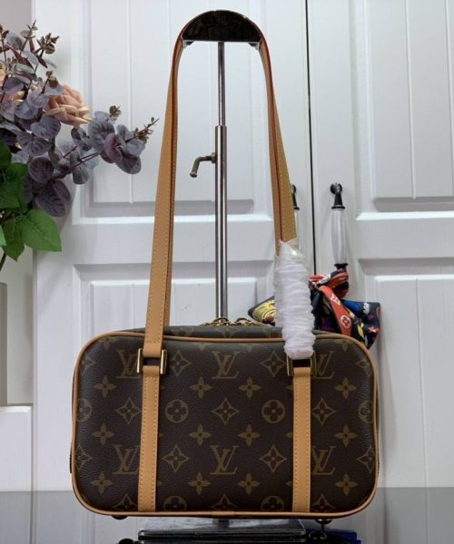 1:1 Replica Louis Vuitton LV Cité Bag Brown 26cm/ 10.2 in