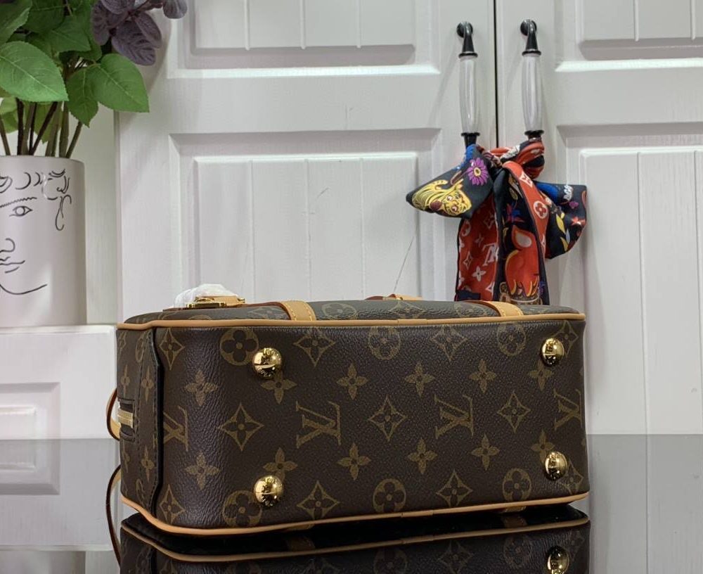 1:1 Replica Louis Vuitton LV Cité Bag Brown 26cm/ 10.2 in