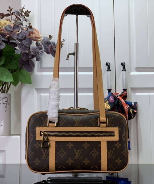1:1 Replica Louis Vuitton LV Cité Bag Brown 26cm/ 10.2 in