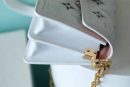 1:1 Replica Louis Vuitton LV Dauphine East West White Luxury Bag For Women M20739 -‎ 9.6in/24.5cm