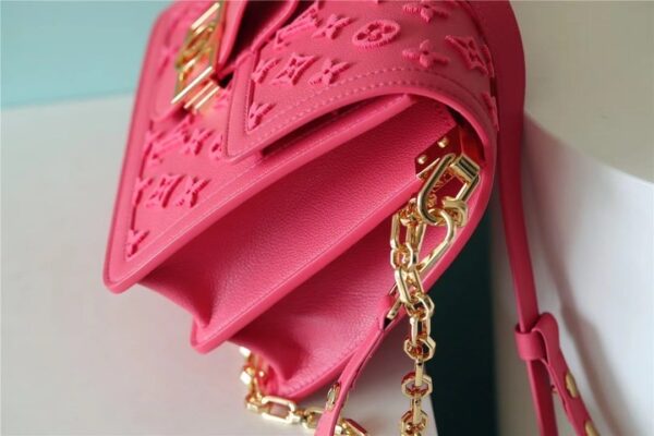 1:1 Replica Louis Vuitton LV Dauphine MM Bag Pink Luxury Bag For Women -‎ 9.8in/25cm