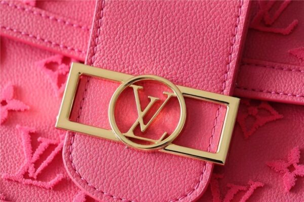 1:1 Replica Louis Vuitton LV Dauphine MM Bag Pink Luxury Bag For Women -‎ 9.8in/25cm