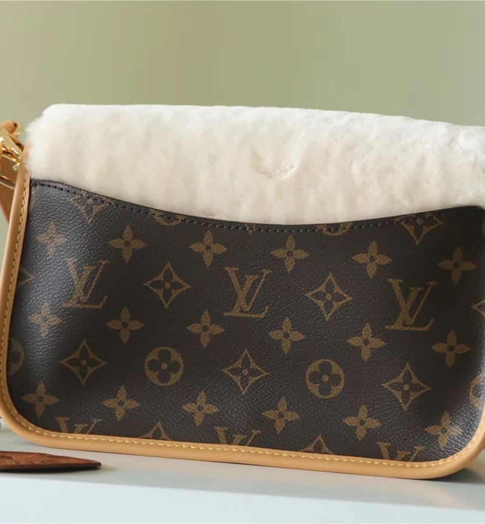 1:1 Replica Louis Vuitton LV Diane Bag Brown Luxury Bag For Women M46317 - 9.4in/24cm