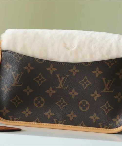 1:1 Replica Louis Vuitton LV Diane Bag Brown Luxury Bag For Women M46317 - 9.4in/24cm
