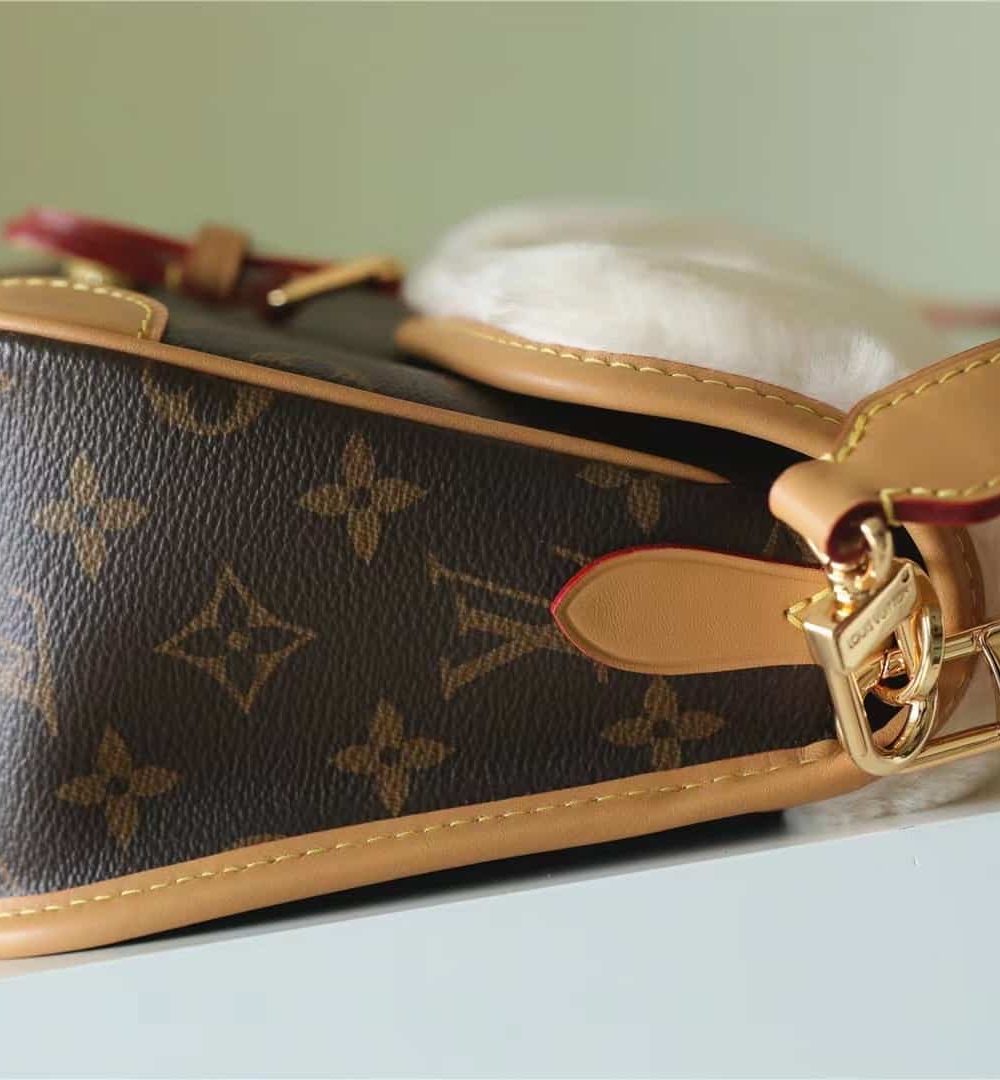 1:1 Replica Louis Vuitton LV Diane Bag Brown Luxury Bag For Women M46317 - 9.4in/24cm