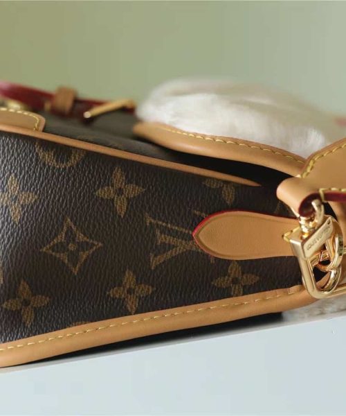 1:1 Replica Louis Vuitton LV Diane Bag Brown Luxury Bag For Women M46317 - 9.4in/24cm