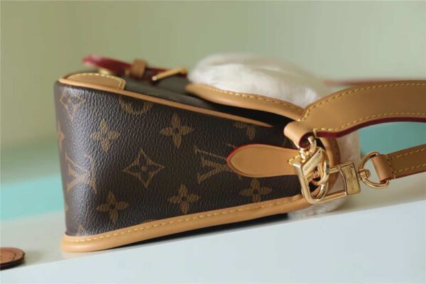 1:1 Replica Louis Vuitton LV Diane Bag Brown Luxury Bag For Women M46317 - 9.4in/24cm