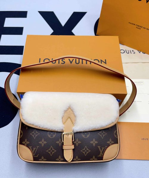 1:1 Replica Louis Vuitton LV Diane Bag Brown Luxury Bag For Women M46317 - 9.4in/24cm