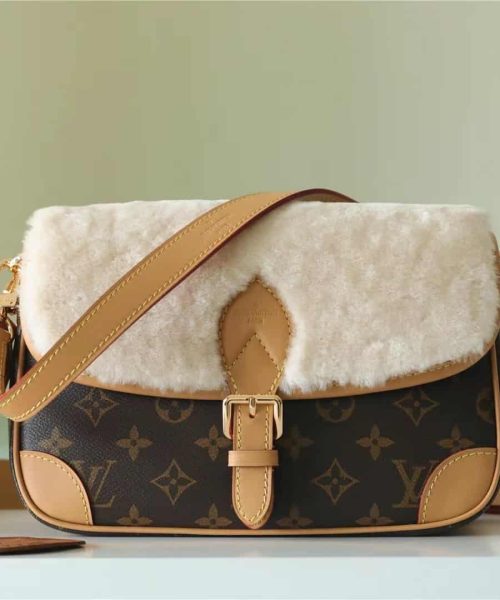 1:1 Replica Louis Vuitton LV Diane Bag Brown Luxury Bag For Women M46317 - 9.4in/24cm