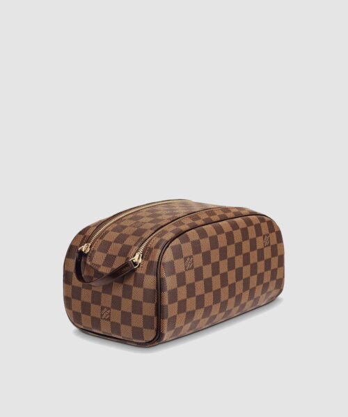 1:1 Replica Louis Vuitton LV King Size Toiletry Damier Ebene Canvas Luxury Bag For Women N47527 - 11in/28cm