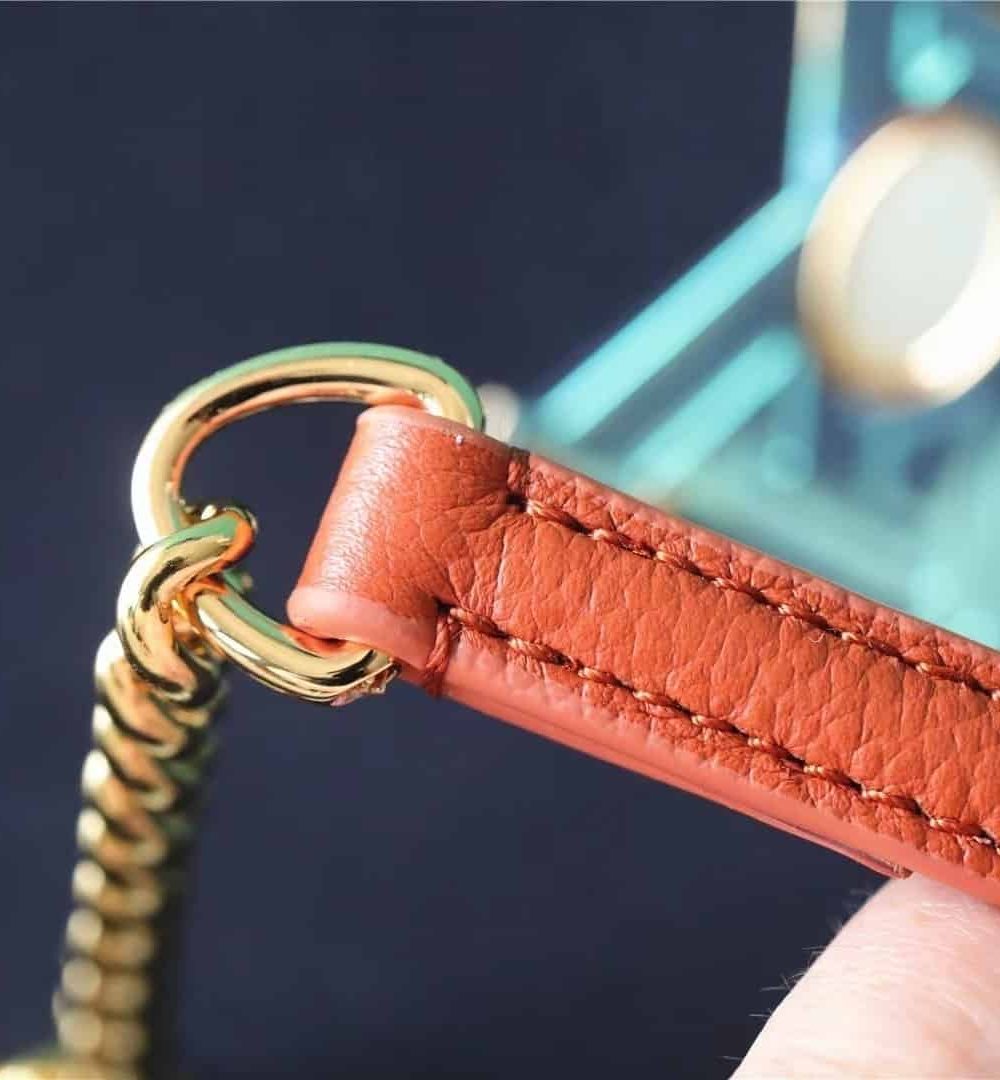 1:1 Replica Louis Vuitton LV LockMe Tender Navy Luxury Bag For Women - 8.8in/22.5cm