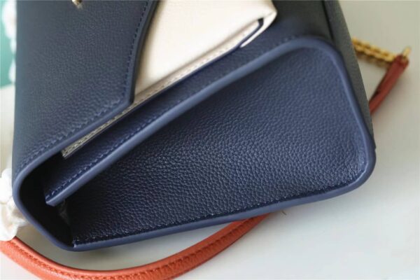 1:1 Replica Louis Vuitton LV LockMe Tender Navy Luxury Bag For Women - 8.8in/22.5cm