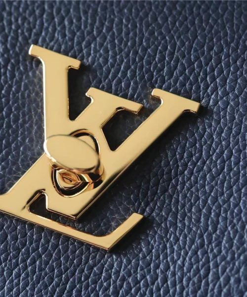 1:1 Replica Louis Vuitton LV LockMe Tender Navy Luxury Bag For Women - 8.8in/22.5cm