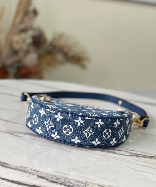 1:1 Replica Louis Vuitton LV Loop Since 1854 Denim Monogram Luxury Bag For Women M81166 - 9.1in/23cm