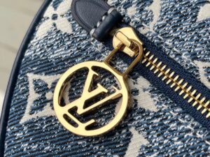 1:1 Replica Louis Vuitton LV Loop Since 1854 Denim Monogram Luxury Bag For Women M81166 - 9.1in/23cm