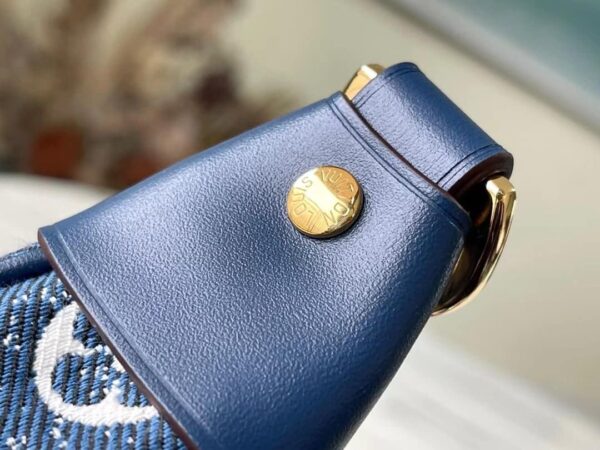 1:1 Replica Louis Vuitton LV Loop Since 1854 Denim Monogram Luxury Bag For Women M81166 - 9.1in/23cm