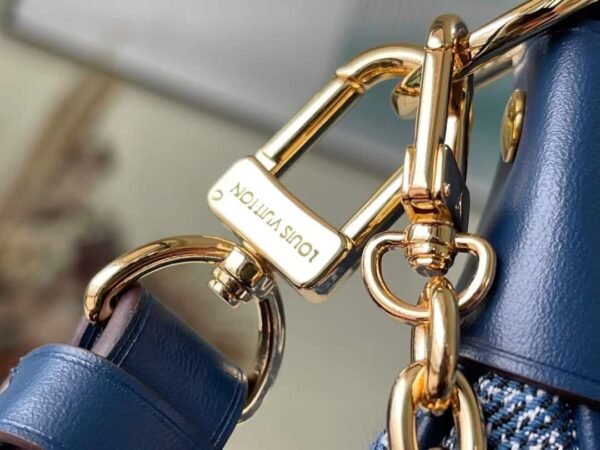 1:1 Replica Louis Vuitton LV Loop Since 1854 Denim Monogram Luxury Bag For Women M81166 - 9.1in/23cm