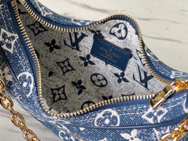 1:1 Replica Louis Vuitton LV Loop Since 1854 Denim Monogram Luxury Bag For Women M81166 - 9.1in/23cm