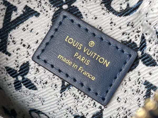 1:1 Replica Louis Vuitton LV Loop Since 1854 Denim Monogram Luxury Bag For Women M81166 - 9.1in/23cm