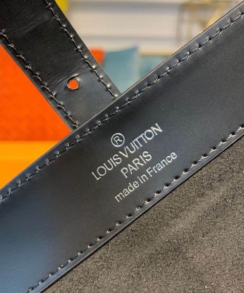 1:1 Replica Louis Vuitton LV 3 Watch Case Damier Graphite Canvas Unique Bag For Men N41137 - 7.9in/20cm