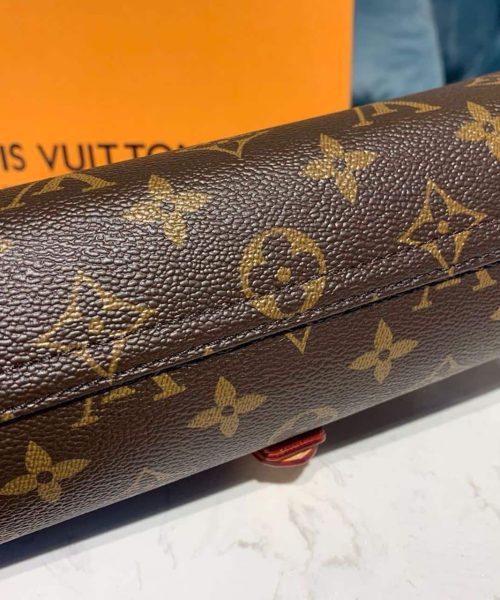 1:1 Replica Louis Vuitton LV 3 Watch Case Monogram Canvas Luxury Bag For Women M47530 - 7.9in/20cm
