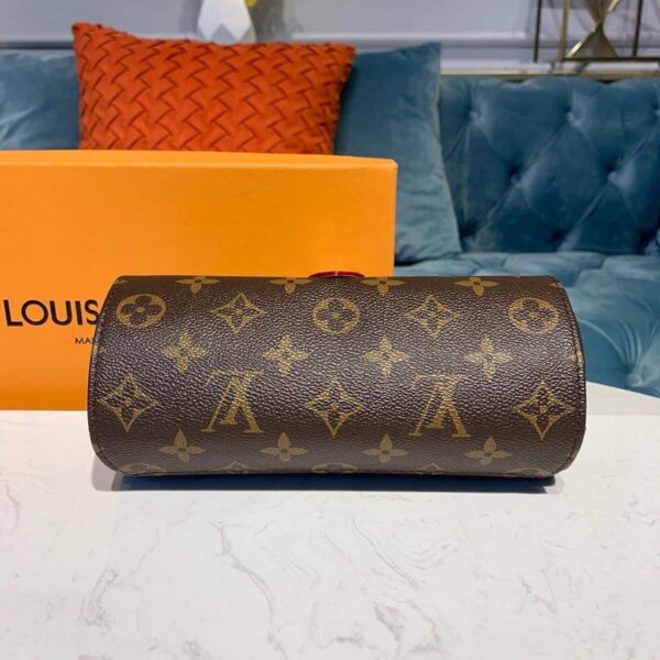1:1 Replica Louis Vuitton LV 3 Watch Case Monogram Canvas Luxury Bag For Women M47530 - 7.9in/20cm