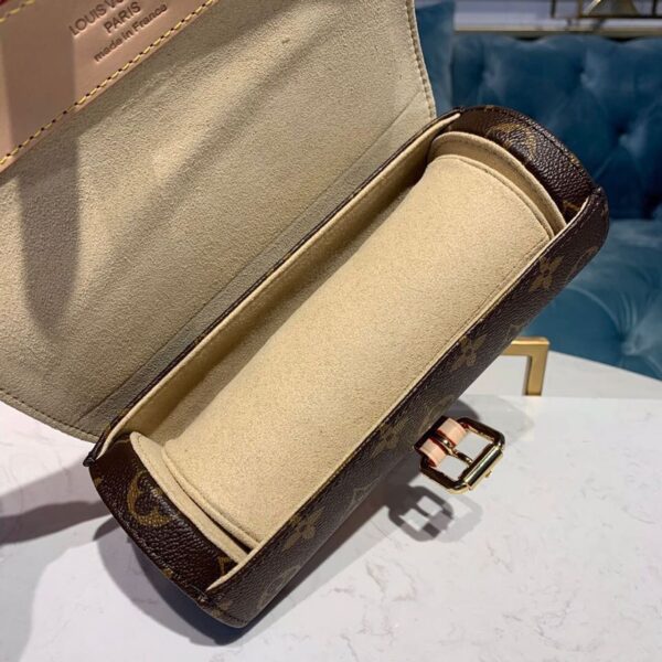 1:1 Replica Louis Vuitton LV 3 Watch Case Monogram Canvas Luxury Bag For Women M47530 - 7.9in/20cm