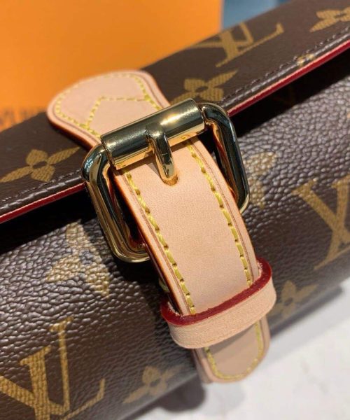 1:1 Replica Louis Vuitton LV 3 Watch Case Monogram Canvas Luxury Bag For Women M47530 - 7.9in/20cm