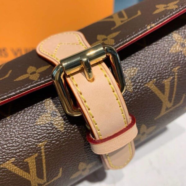 1:1 Replica Louis Vuitton LV 3 Watch Case Monogram Canvas Luxury Bag For Women M47530 - 7.9in/20cm