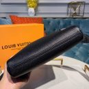 1:1 Replica Louis Vuitton LV Alex Messenger BB Taiga Black Unique Bag For Men M30265 - 9.8in/ 25cm