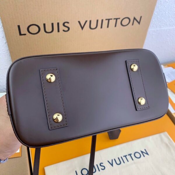 1:1 Replica Louis Vuitton LV Alma BB Damier Ebene Canvas Exclusive For Women N41221 - 9.3in/ 23.5cm