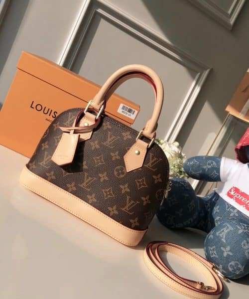 1:1 Replica Louis Vuitton LV Alma BB Monogram Canvas Exclusive Bag For Women M53152 - 9.2in/ 23.5cm