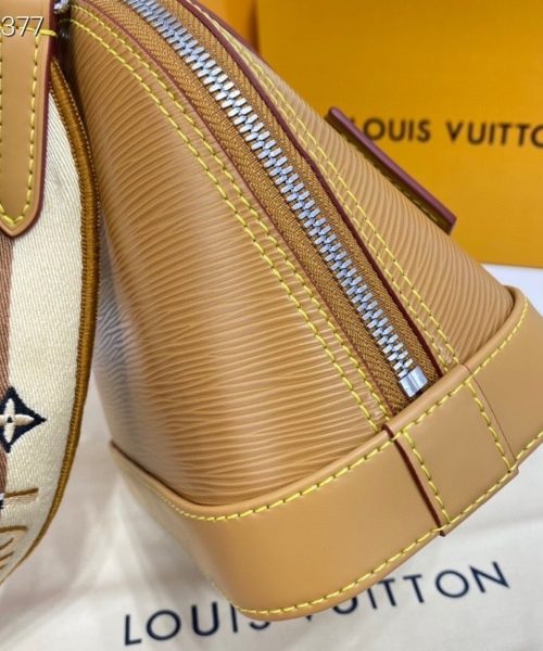 1:1 Replica Louis Vuitton LV Alma BB Epi Leather Unique Bag For Women M59358 -  9.3in/23.5cm